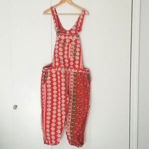Grammici Cropped Overalls